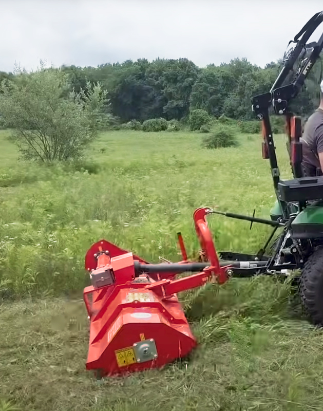 1.58 Manual Offset Flail Mower 20 - 30hp - Flail Mower