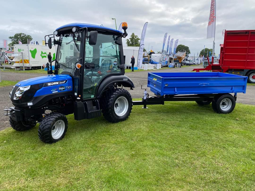 British Made 1.5 Ton Hydraulic Tipping Trailer - Trailer
