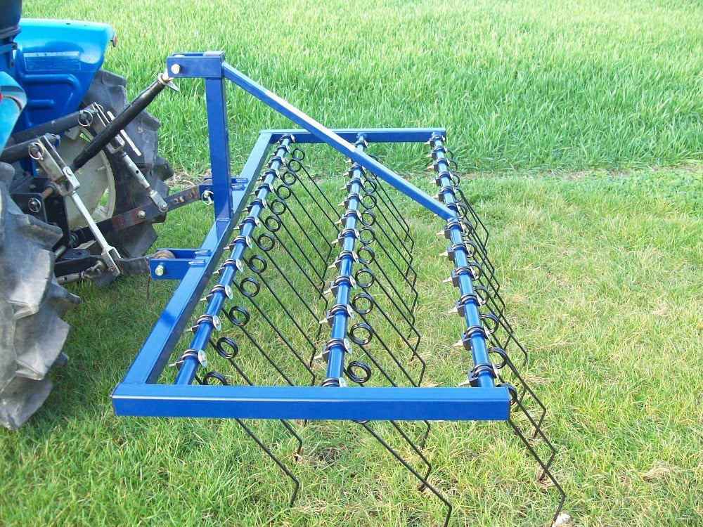 Fixed Spring Tine Grass Harrow - Spring Tine Grass Harrow