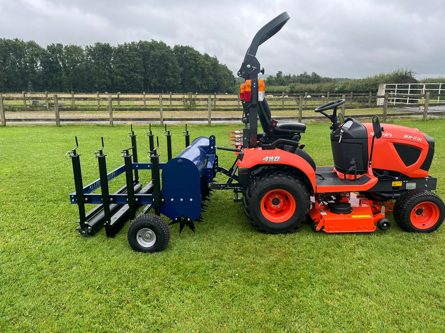 6ft Combination Turf Groomer