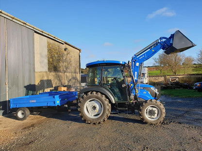 British Made 2 Ton Hydraulic Tipping Trailer with Mesh Sides - Trailer